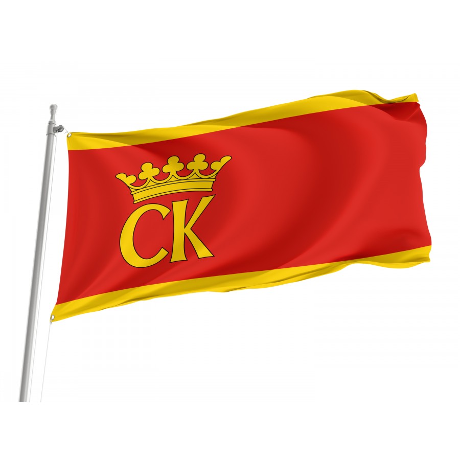 Flag Of Kielce, Patriotic Flags, Unique Design Print, Flags For Indoor & Outdoor Use - High Quality Poland for Indoor and Outdoor Use