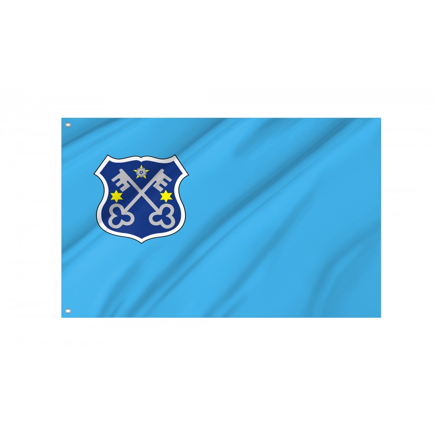 Flag Of Krotoszyn, Patriotic Flags, Unique Design Print, Flags For Indoor & Outdoor Use - High Quality Poland for Indoor and Outdoor Use