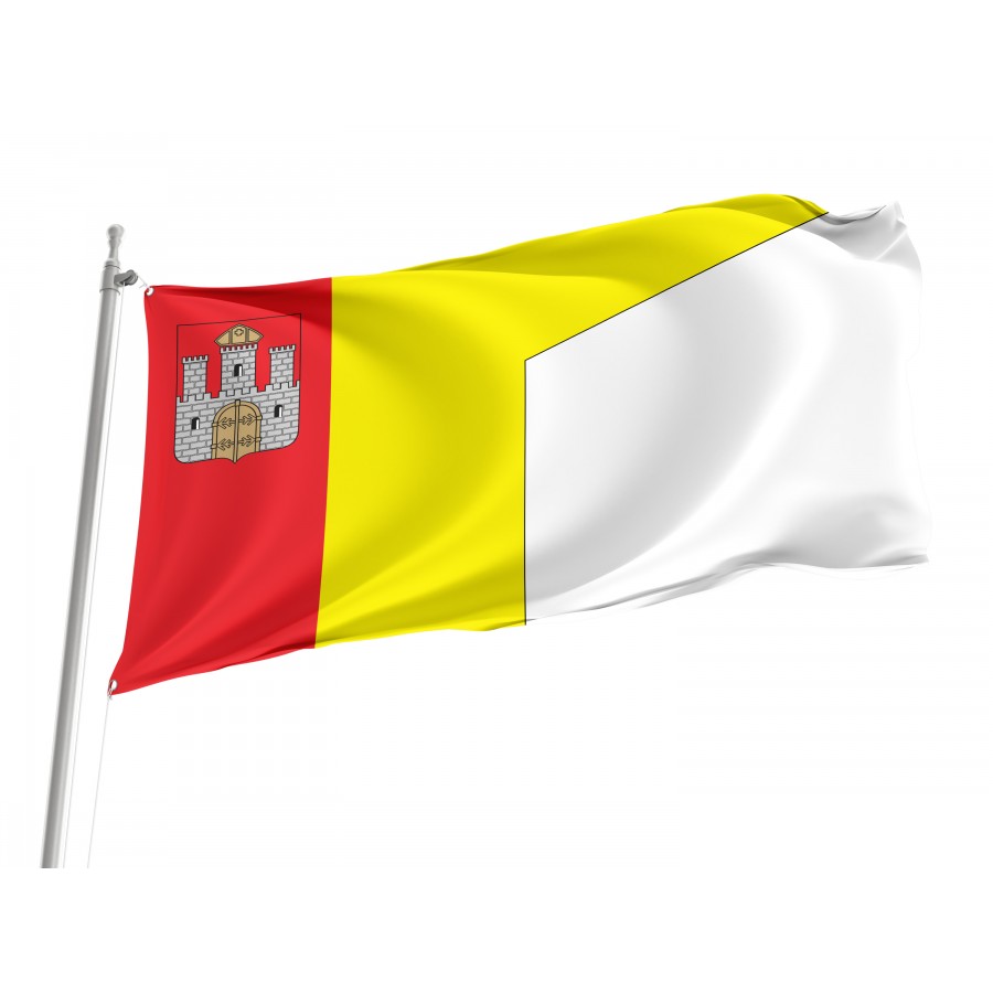 Flag Of Wloclawek, Patriotic Flags, Unique Design Print, Flags For Indoor & Outdoor Use - High Quality Poland for Indoor and Outdoor Use