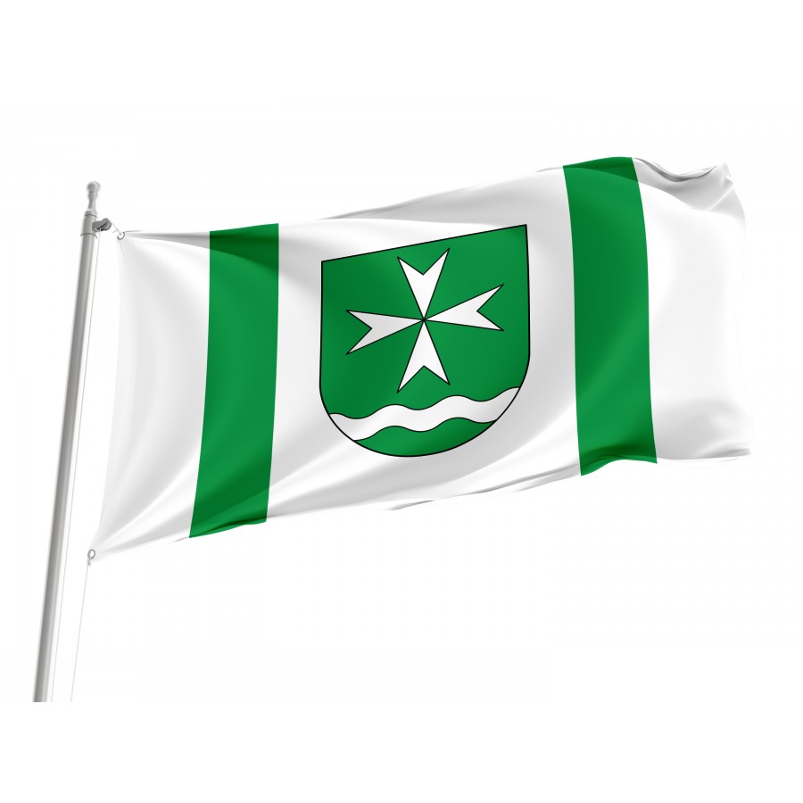 Flag Of Cybinka, Patriotic Flags, Unique Design Print, Flags For Indoor & Outdoor Use - High Quality Poland for Indoor and Outdoor Use