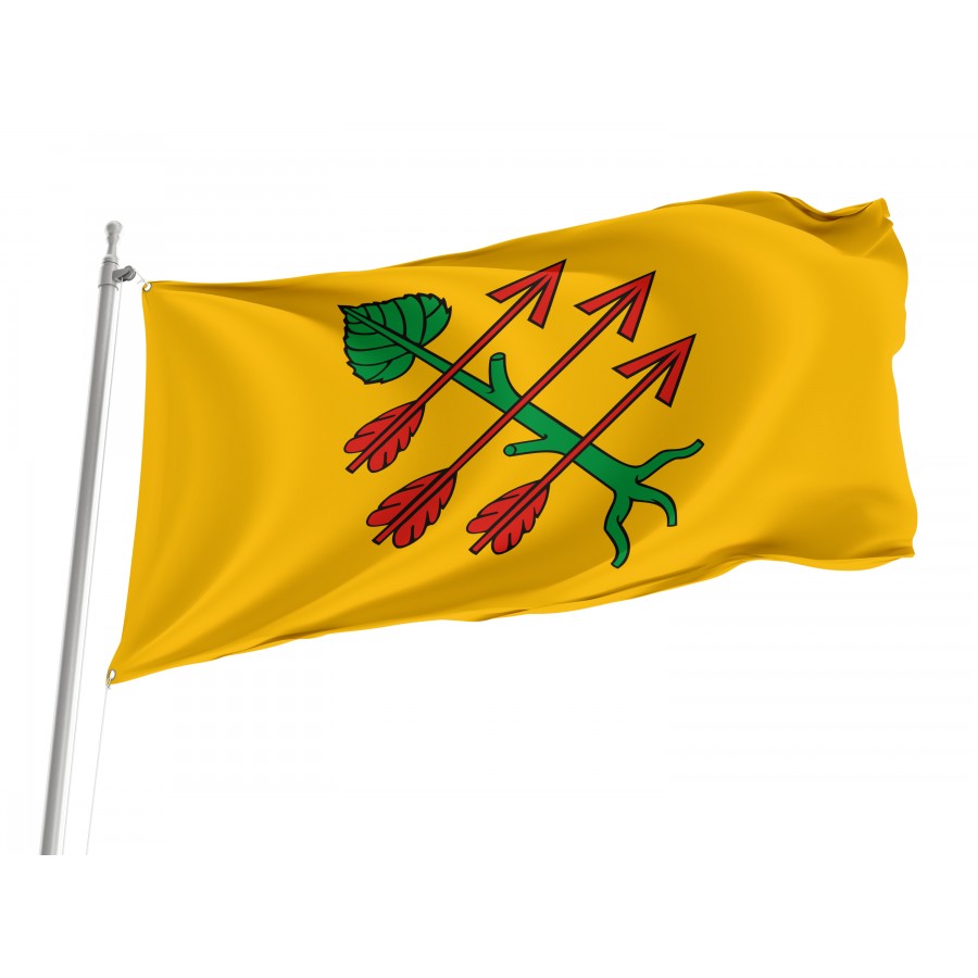 Flag Of Czempin, Patriotic Flags, Unique Design Print, Flags For Indoor & Outdoor Use - High Quality Poland for Indoor and Outdoor Use
