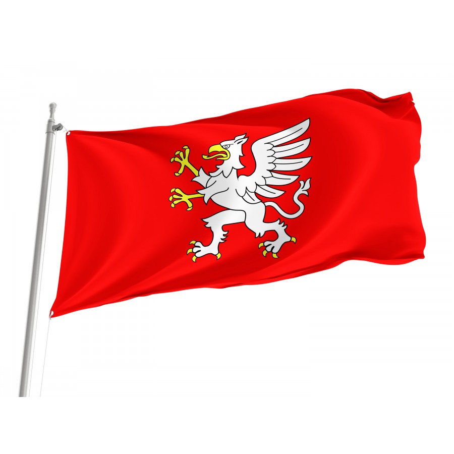 Flag Of Debica, Patriotic Flags, Unique Design Print, Flags For Indoor & Outdoor Use - High Quality Poland for Indoor and Outdoor Use