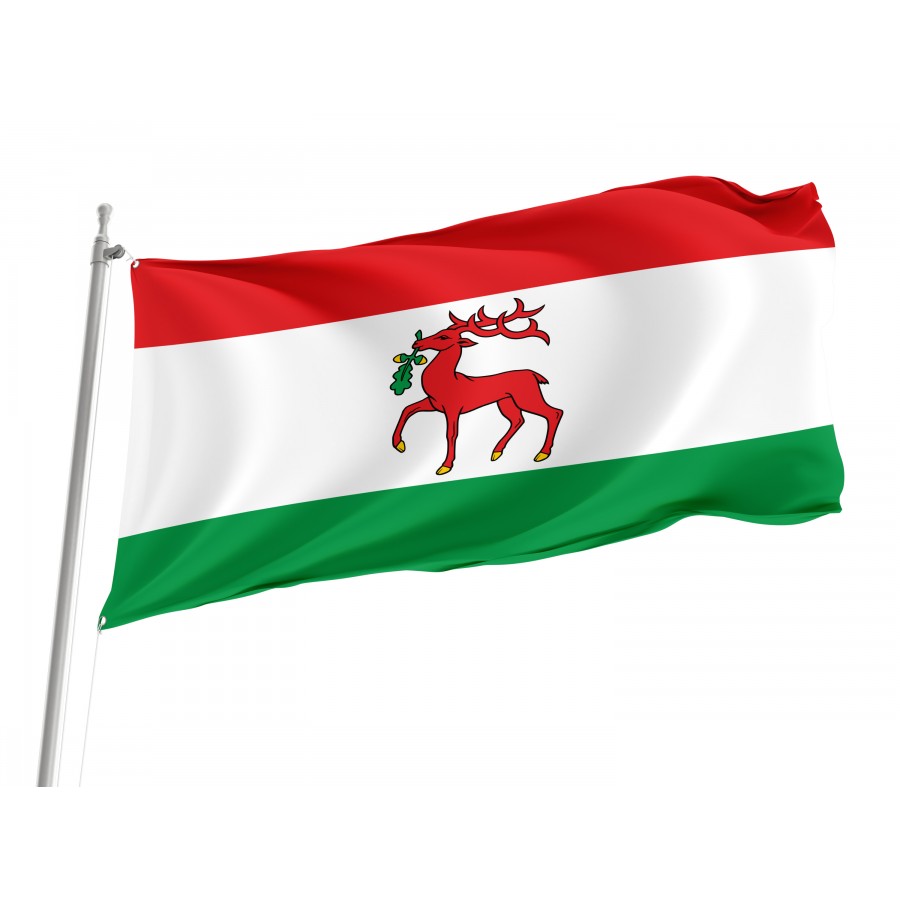 Flag Of Dobre Miasto, Patriotic Flags, Unique Design Print, Flags For Indoor & Outdoor Use - High Quality Poland for Indoor and Outdoor Use