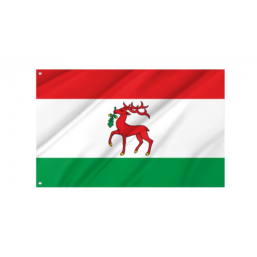 Flag Of Dobre Miasto, Patriotic Flags, Unique Design Print, Flags For Indoor & Outdoor Use - High Quality Poland for Indoor and Outdoor Use