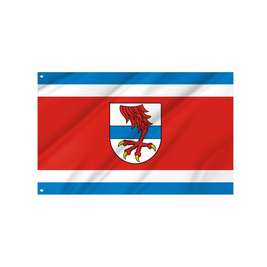 Flag Of Dobrzany, Patriotic Flags, Unique Design Print, Flags For Indoor & Outdoor Use - High Quality Poland for Indoor and Outdoor Use