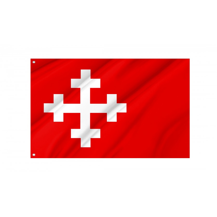 Flag Of Dobrzyca, Patriotic Flags, Unique Design Print, Flags For Indoor & Outdoor Use - High Quality Poland for Indoor and Outdoor Use