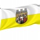 Flag of Duszniki-Zdroj, Patriotic Flags, Unique Design Print, Flags for Indoor & Outdoor Use - Imagine 1