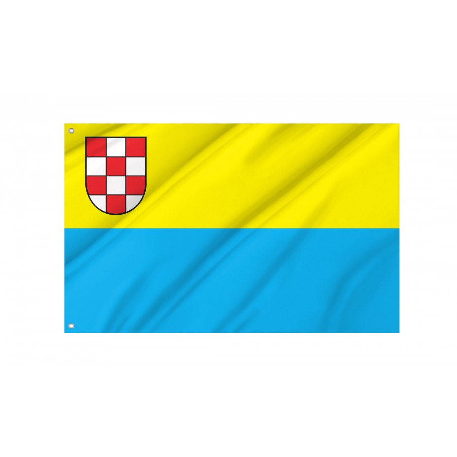 Flag Of Dzialdowo, Patriotic Flags, Unique Design Print, Flags For Indoor & Outdoor Use - High Quality Poland for Indoor and Outdoor Use