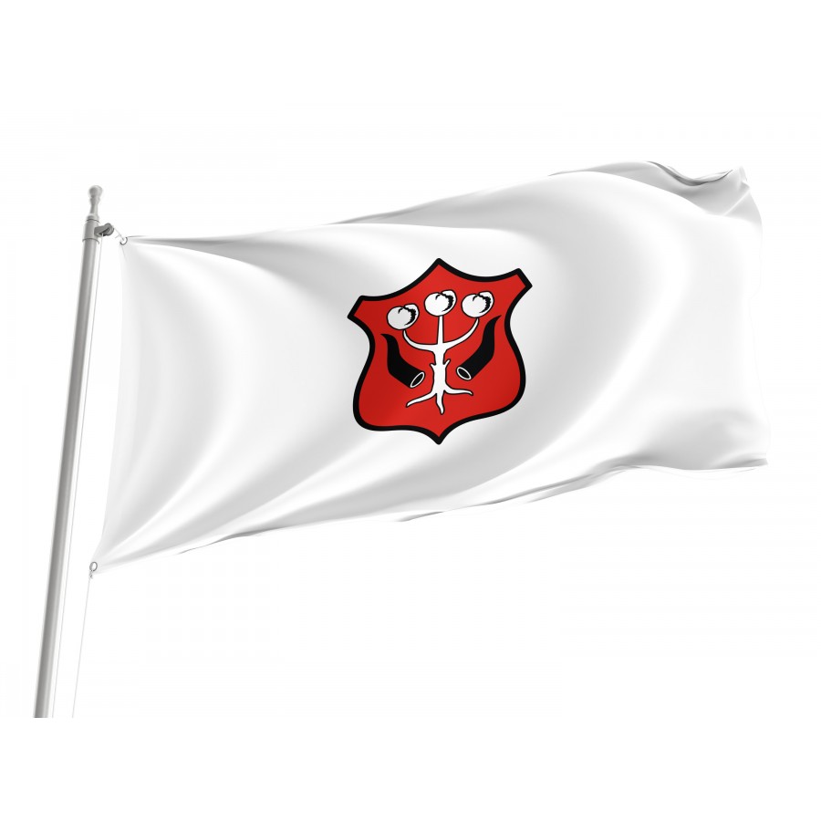 Flag Of Garwolin, Patriotic Flags, Unique Design Print, Flags For Indoor & Outdoor Use - High Quality Poland for Indoor and Outdoor Use