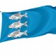 Flag of Gizycko, Patriotic Flags, Unique Design Print, Flags for Indoor & Outdoor Use - Imagine 1