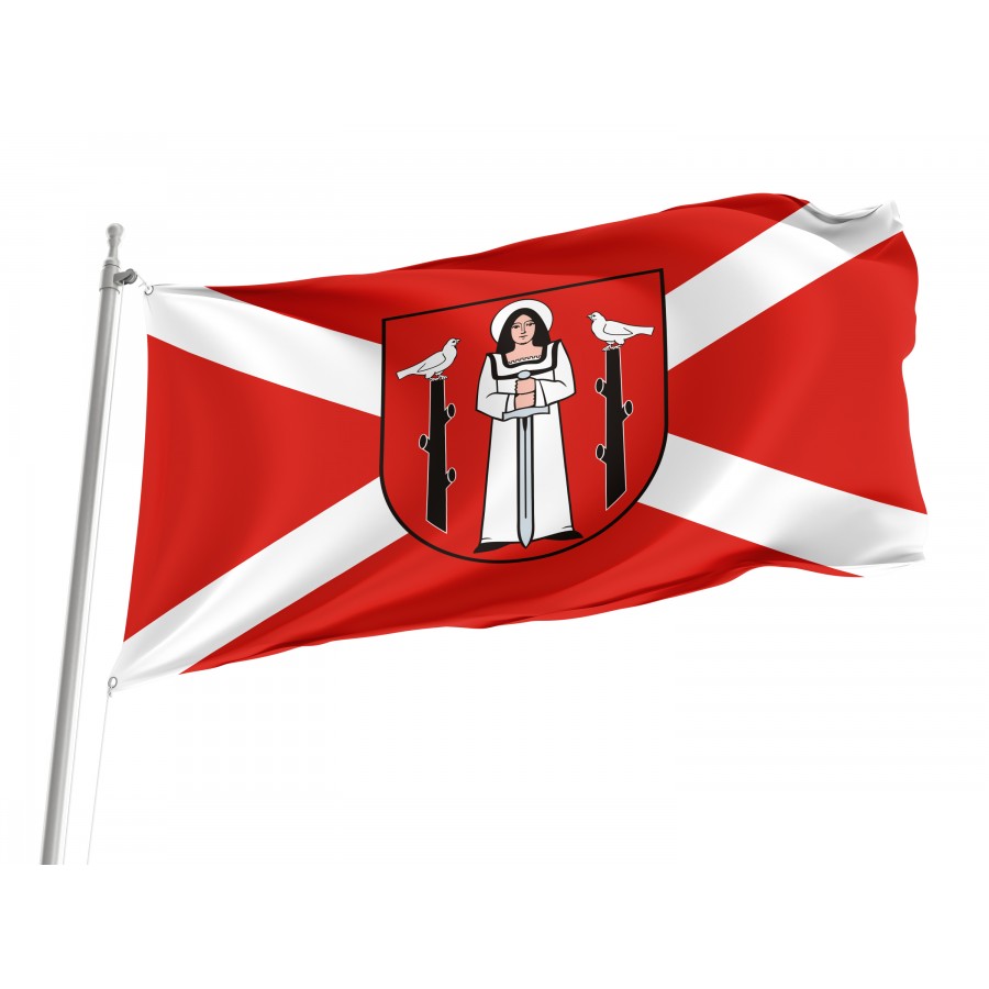 Flag Of Golub-Dobrzyn, Patriotic Flags, Unique Design Print, Flags For Indoor & Outdoor Use - High Quality Poland for Indoor and Outdoor Use