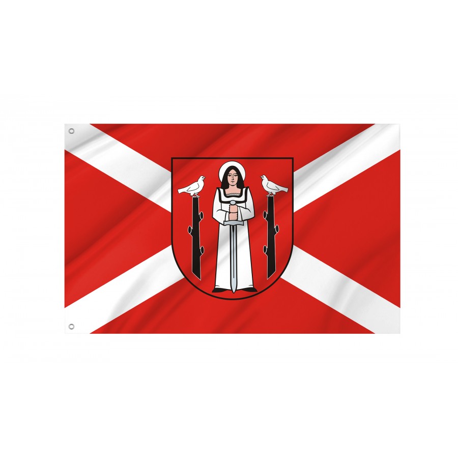 Flag Of Golub-Dobrzyn, Patriotic Flags, Unique Design Print, Flags For Indoor & Outdoor Use - High Quality Poland for Indoor and Outdoor Use