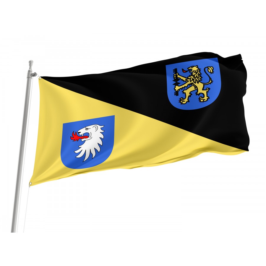 Flag Of Gorlice, Patriotic Flags, Unique Design Print, Flags For Indoor & Outdoor Use - High Quality Poland for Indoor and Outdoor Use
