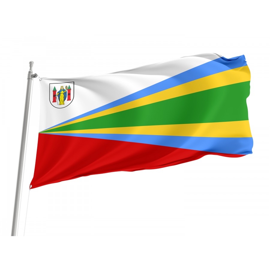 Flag Of Gory, Patriotic Flags, Unique Design Print, Flags For Indoor & Outdoor Use - High Quality Poland for Indoor and Outdoor Use