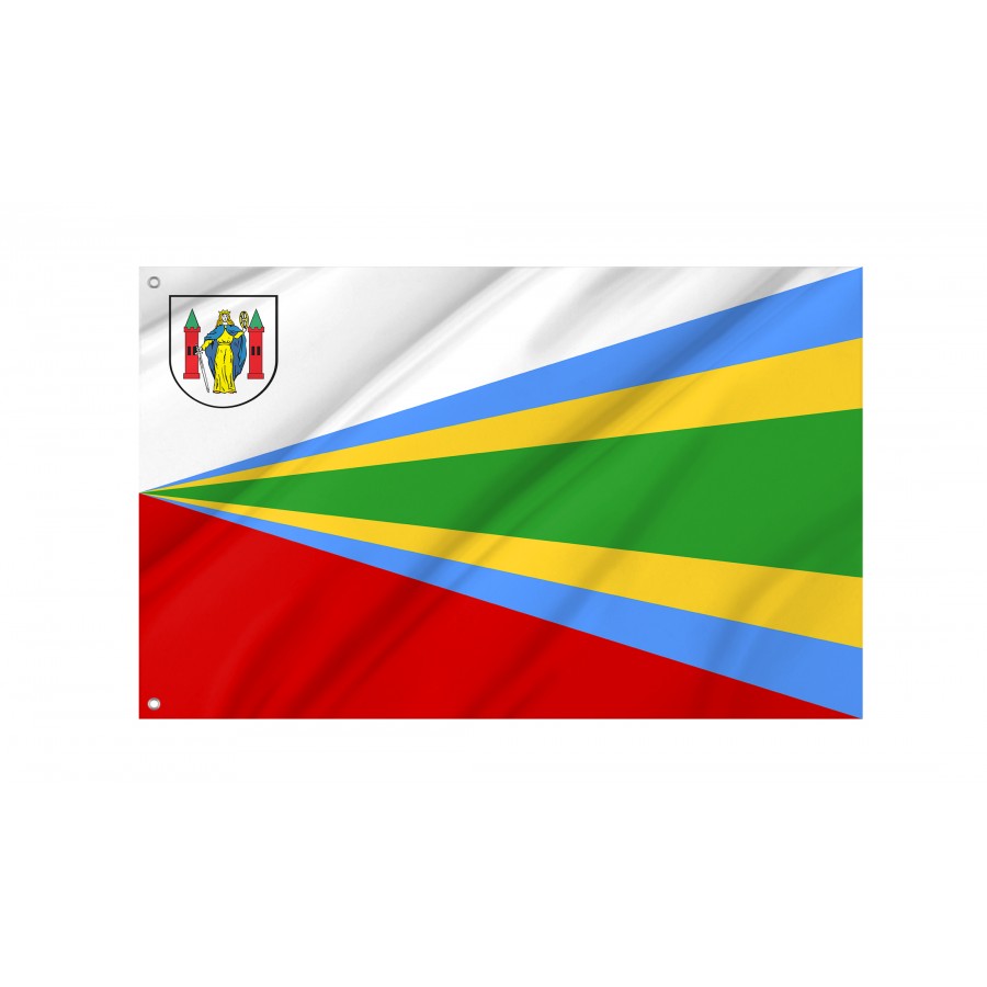 Flag Of Gory, Patriotic Flags, Unique Design Print, Flags For Indoor & Outdoor Use - High Quality Poland for Indoor and Outdoor Use