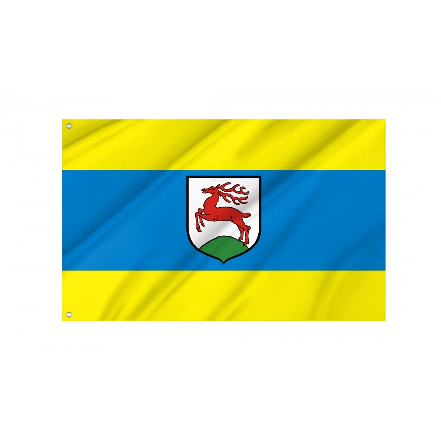 Flag Of Gorzow Slaski, Patriotic Flags, Unique Design Print, Flags For Indoor & Outdoor Use - High Quality Poland for Indoor and Outdoor Use