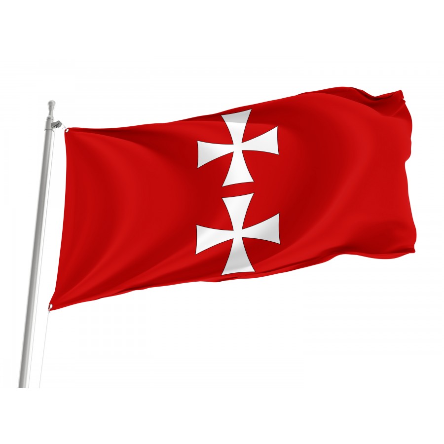 Flag Of Hanse Danzig, Patriotic Flags, Unique Design Print, Flags For Indoor & Outdoor Use - High Quality Poland for Indoor and Outdoor Use