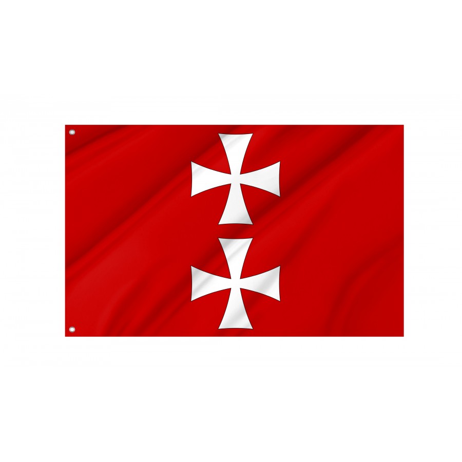 Flag Of Hanse Danzig, Patriotic Flags, Unique Design Print, Flags For Indoor & Outdoor Use - High Quality Poland for Indoor and Outdoor Use