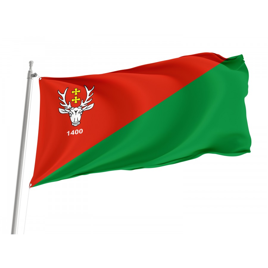 Flag Of Hrubieszow, Patriotic Flags, Unique Design Print, Flags For Indoor & Outdoor Use - High Quality Poland for Indoor and Outdoor Use