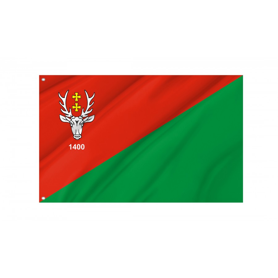 Flag Of Hrubieszow, Patriotic Flags, Unique Design Print, Flags For Indoor & Outdoor Use - High Quality Poland for Indoor and Outdoor Use
