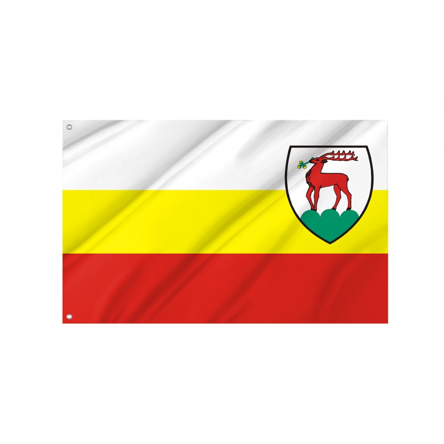 Flag Of Jelenia Gora, Patriotic Flags, Unique Design Print, Flags For Indoor & Outdoor Use - High Quality Poland for Indoor and Outdoor Use