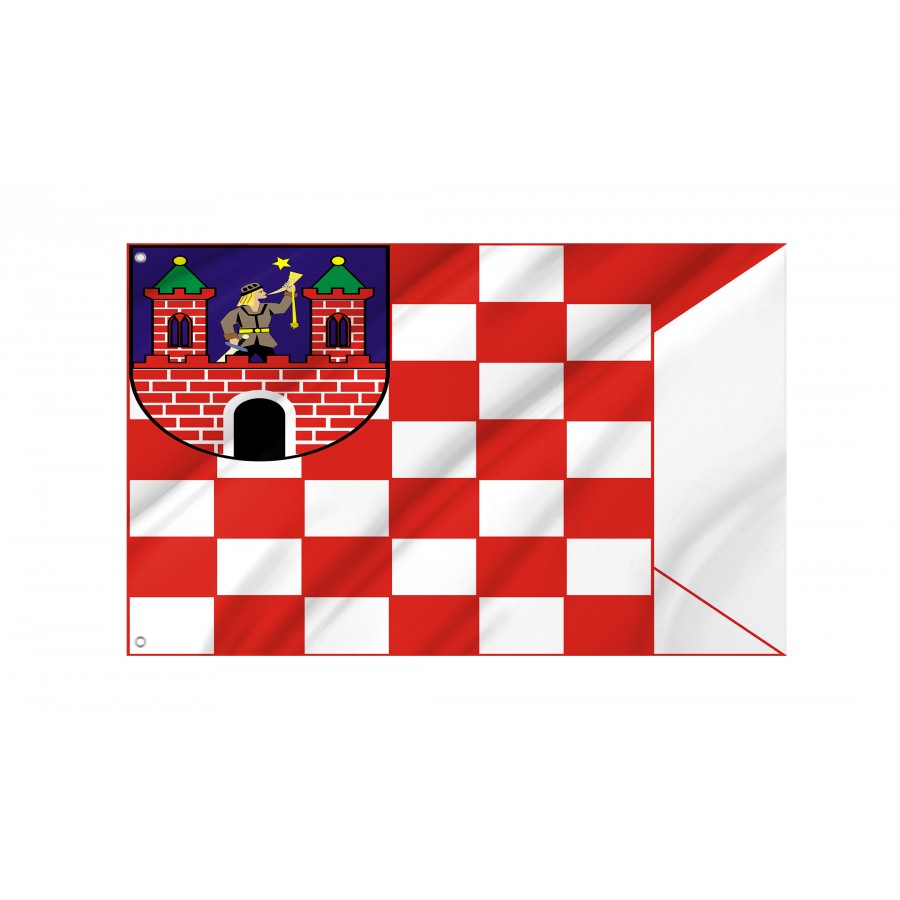 Flag Of Kalisz, Patriotic Flags, Unique Design Print, Flags For Indoor & Outdoor Use - High Quality Poland for Indoor and Outdoor Use