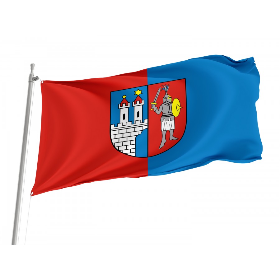 Flag Of Kamienna Gora, Patriotic Flags, Unique Design Print, Flags For Indoor & Outdoor Use - High Quality Poland for Indoor and Outdoor Use