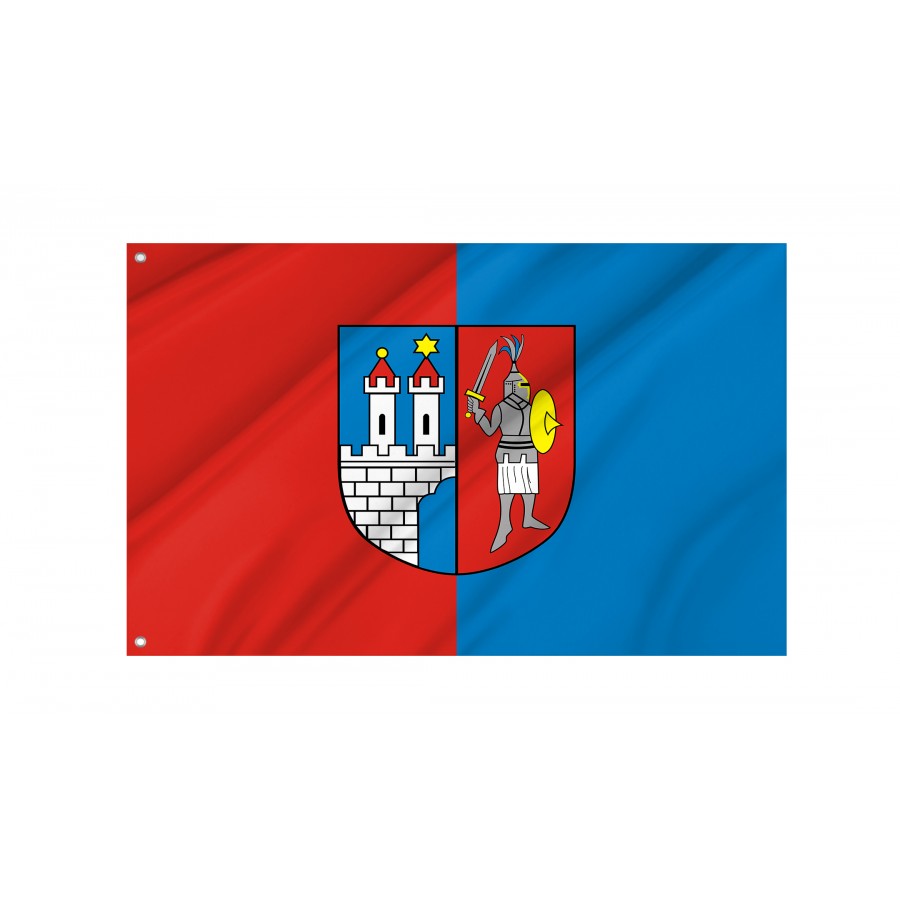 Flag Of Kamienna Gora, Patriotic Flags, Unique Design Print, Flags For Indoor & Outdoor Use - High Quality Poland for Indoor and Outdoor Use