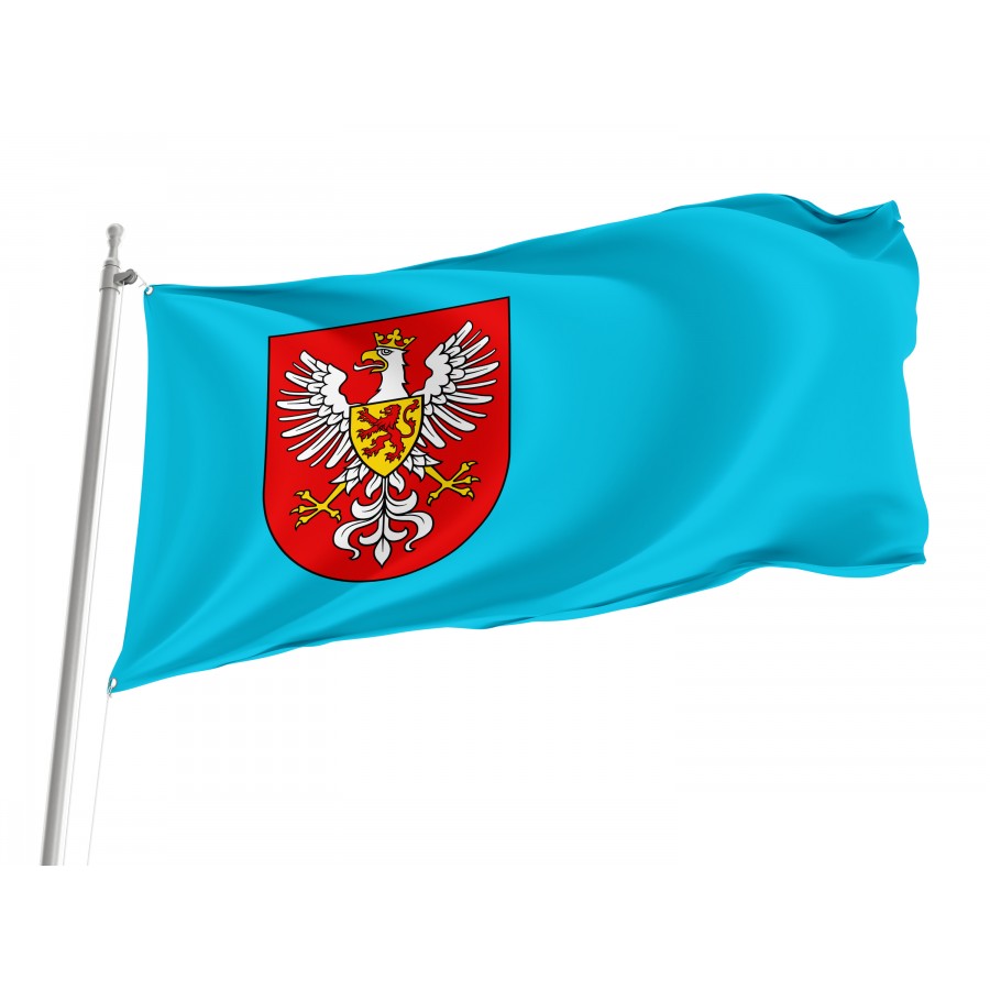 Flag Of Kargowa, Patriotic Flags, Unique Design Print, Flags For Indoor & Outdoor Use - High Quality Poland for Indoor and Outdoor Use