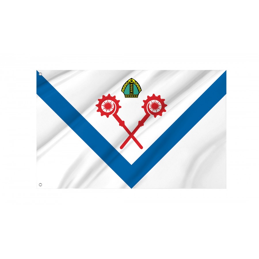 Flag Of Karlino, Patriotic Flags, Unique Design Print, Flags For Indoor & Outdoor Use - High Quality Poland for Indoor and Outdoor Use