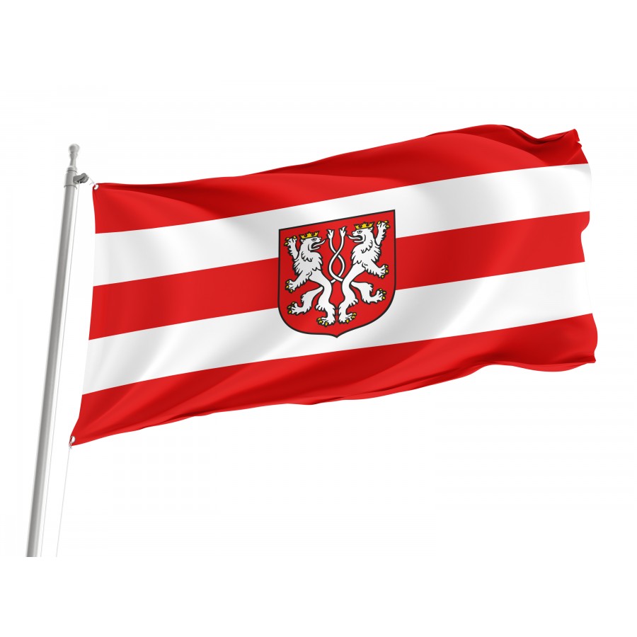 Flag Of Katy Wroclawskie, Patriotic Flags, Unique Design Print, Flags For Indoor & Outdoor Use - High Quality Poland for Indoor and Outdoor Use