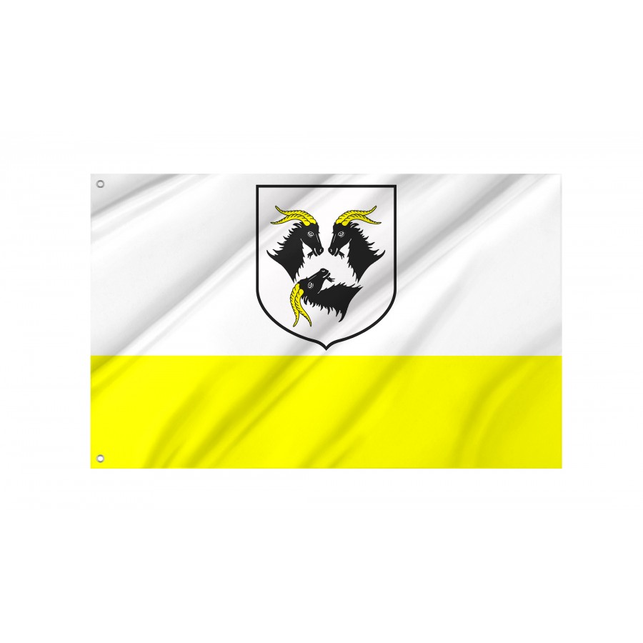 Flag Of Kedzierzyn Kozle, Patriotic Flags, Unique Design Print, Flags For Indoor & Outdoor Use - High Quality Poland for Indoor and Outdoor Use