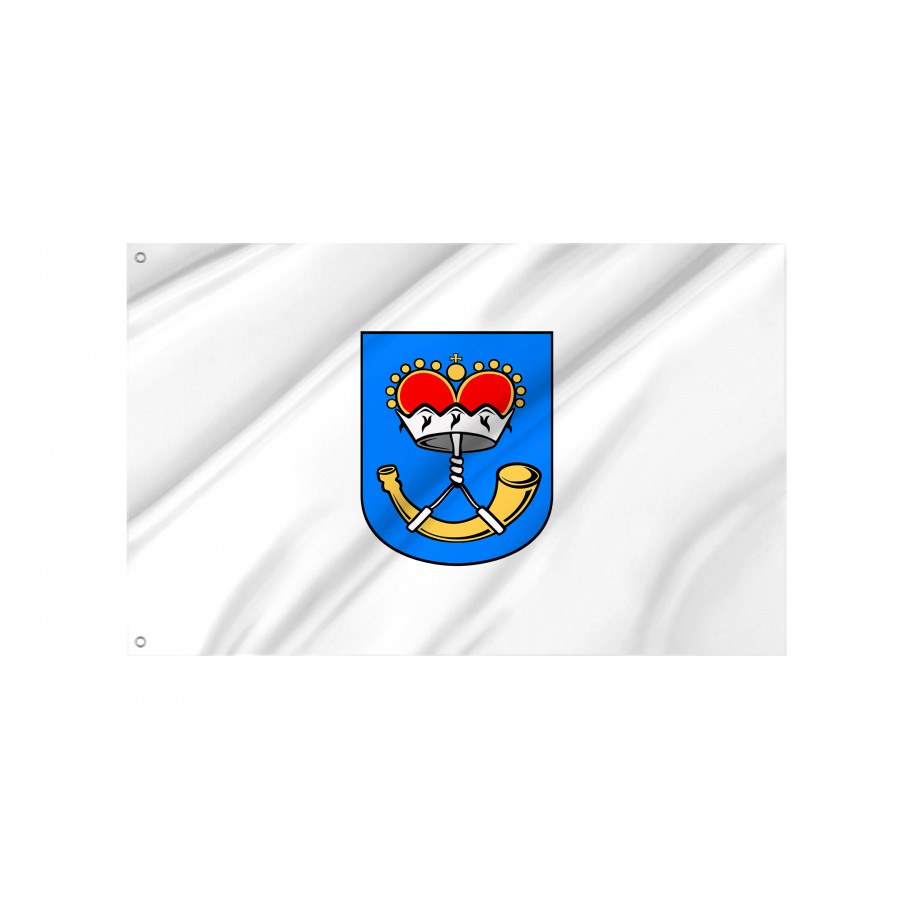 Flag Of Klecko, Patriotic Flags, Unique Design Print, Flags For Indoor & Outdoor Use - High Quality Poland for Indoor and Outdoor Use