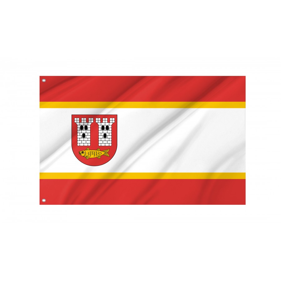 Flag Of Kleczew, Patriotic Flags, Unique Design Print, Flags For Indoor & Outdoor Use - High Quality Poland for Indoor and Outdoor Use