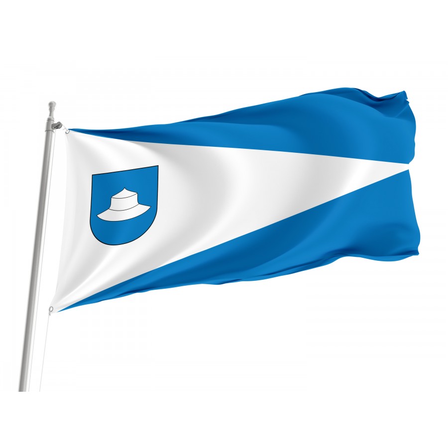 Flag Of Klobuck, Patriotic Flags, Unique Design Print, Flags For Indoor & Outdoor Use - High Quality Poland for Indoor and Outdoor Use