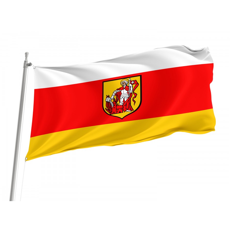 Flag Of Kolno, Patriotic Flags, Unique Design Print, Flags For Indoor & Outdoor Use - High Quality Poland for Indoor and Outdoor Use