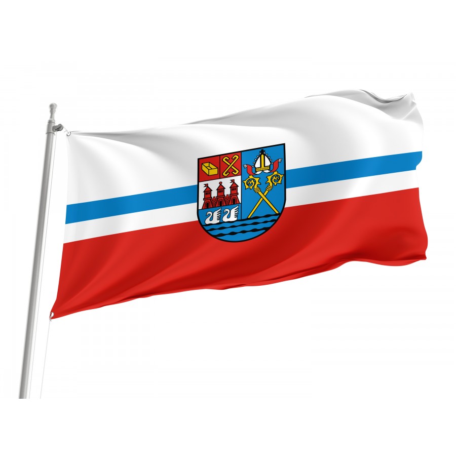 Flag Of Kolobrzeg, Patriotic Flags, Unique Design Print, Flags For Indoor & Outdoor Use - High Quality Poland for Indoor and Outdoor Use