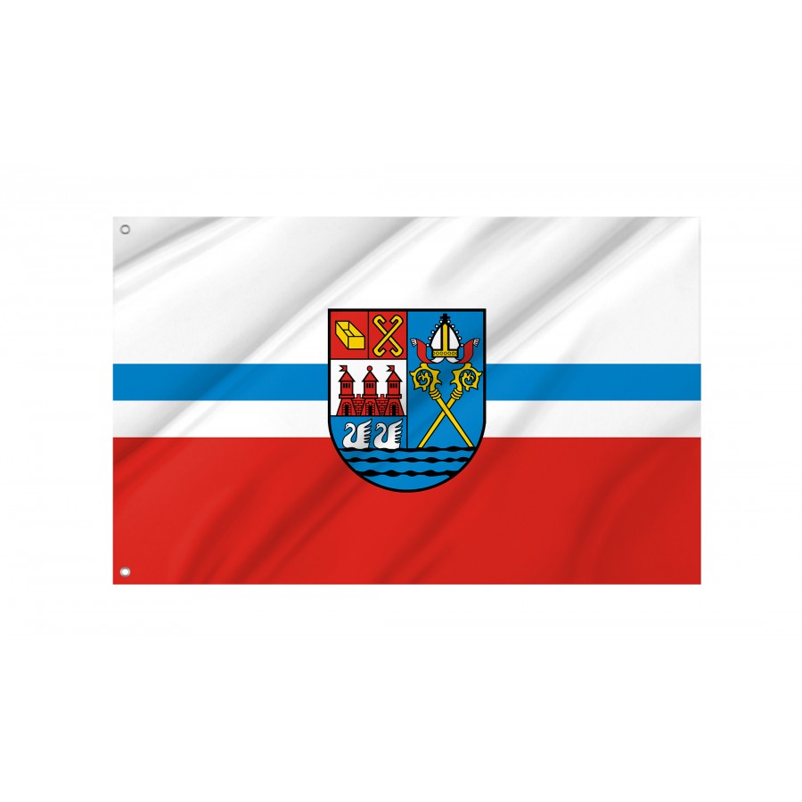 Flag Of Kolobrzeg, Patriotic Flags, Unique Design Print, Flags For Indoor & Outdoor Use - High Quality Poland for Indoor and Outdoor Use