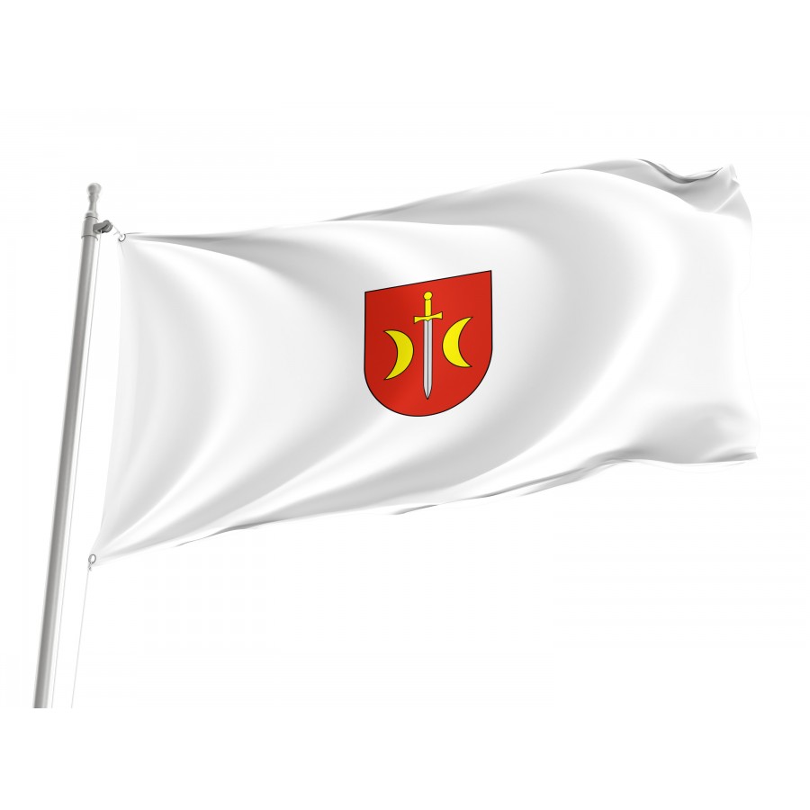 Flag Of Konstantynow Lodzki, Patriotic Flags, Unique Design Print, Flags For Indoor & Outdoor Use - High Quality Poland for Indoor and Outdoor Use