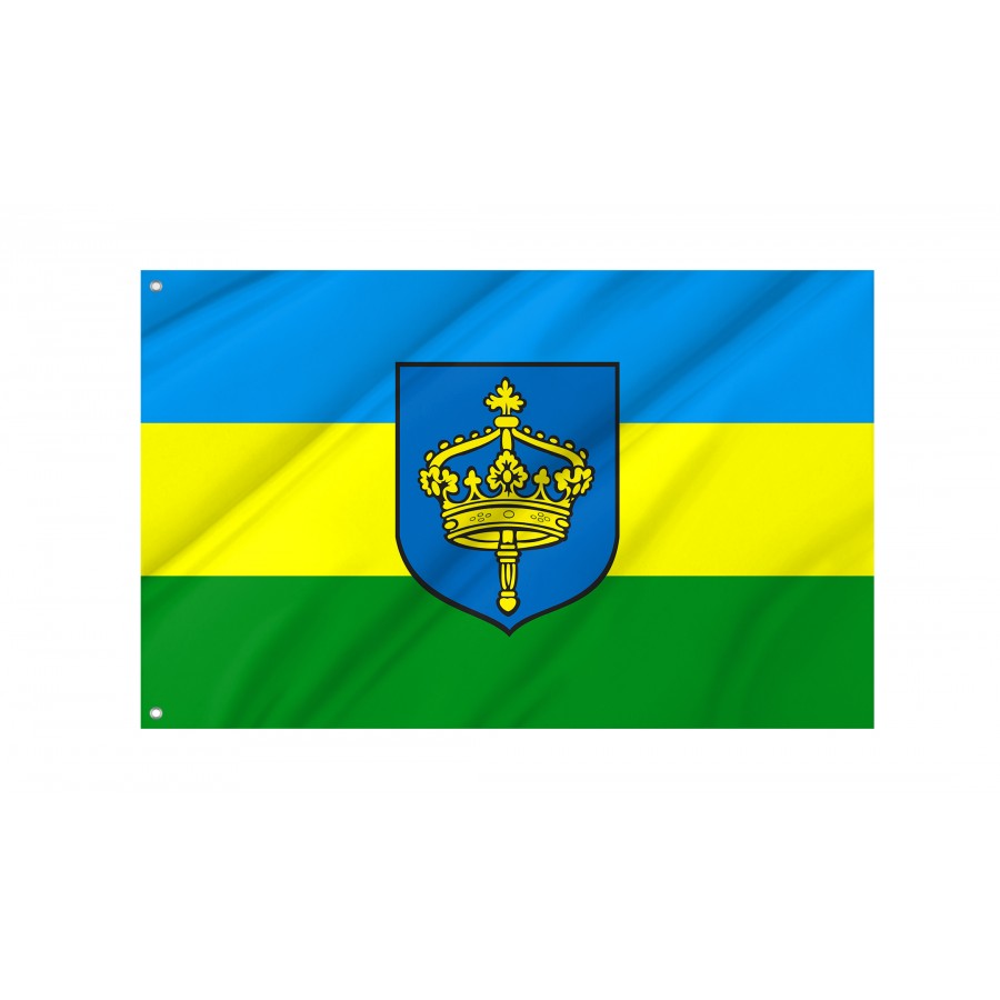 Flag Of Koronowo, Patriotic Flags, Unique Design Print, Flags For Indoor & Outdoor Use - High Quality Poland for Indoor and Outdoor Use