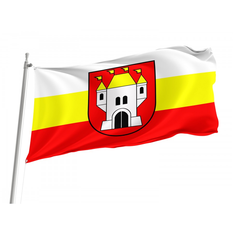 Flag Of Kowal, Patriotic Flags, Unique Design Print, Flags For Indoor & Outdoor Use - High Quality Poland for Indoor and Outdoor Use
