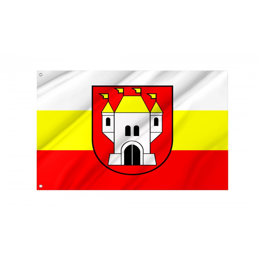 Flag Of Kowal, Patriotic Flags, Unique Design Print, Flags For Indoor & Outdoor Use - High Quality Poland for Indoor and Outdoor Use