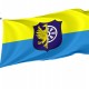 Flag of Krapkowice (dawna), Patriotic Flags, Unique Design Print, Flags for Indoor & Outdoor Use - Imagine 1