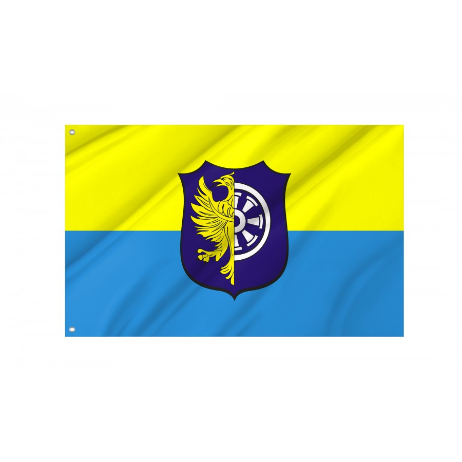Flag Of Krapkowice (Dawna), Patriotic Flags, Unique Design Print, Flags For Indoor & Outdoor Use - High Quality Poland for Indoor and Outdoor Use