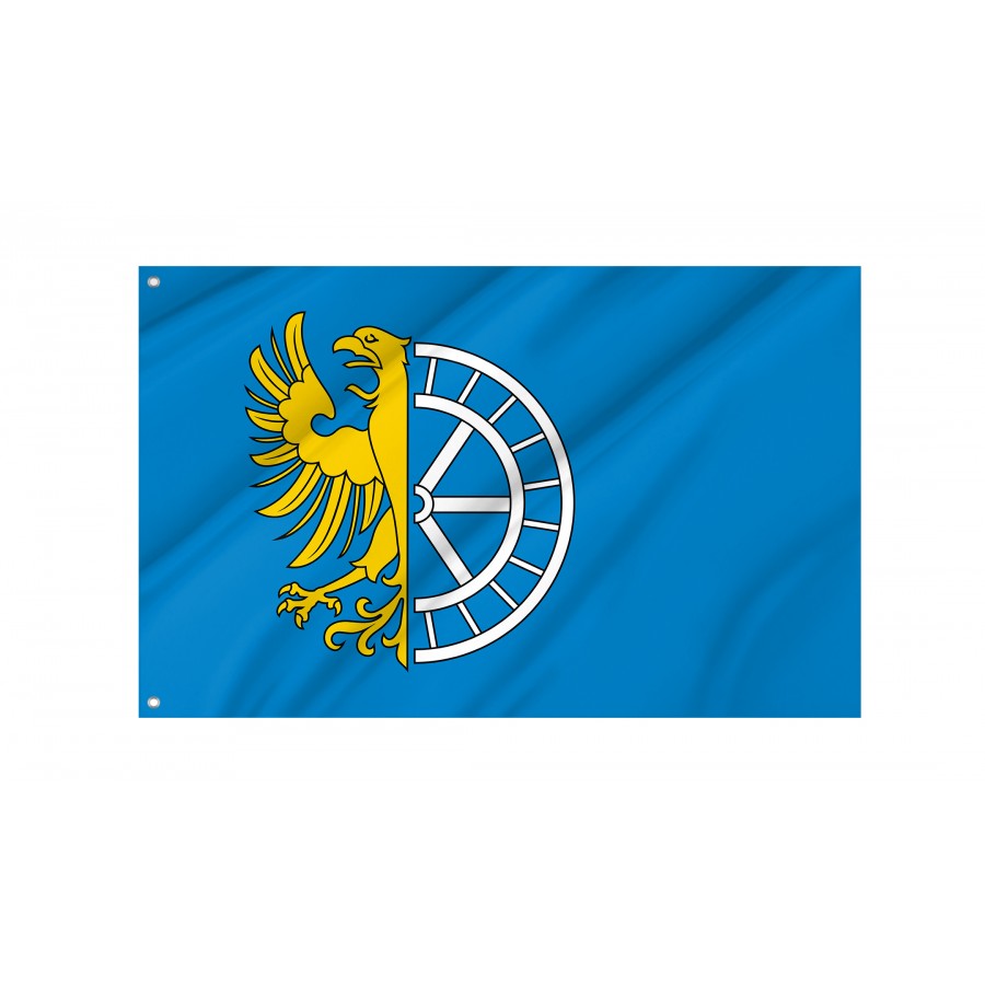 Flag Of Krapkowice, Patriotic Flags, Unique Design Print, Flags For Indoor & Outdoor Use - High Quality Poland for Indoor and Outdoor Use