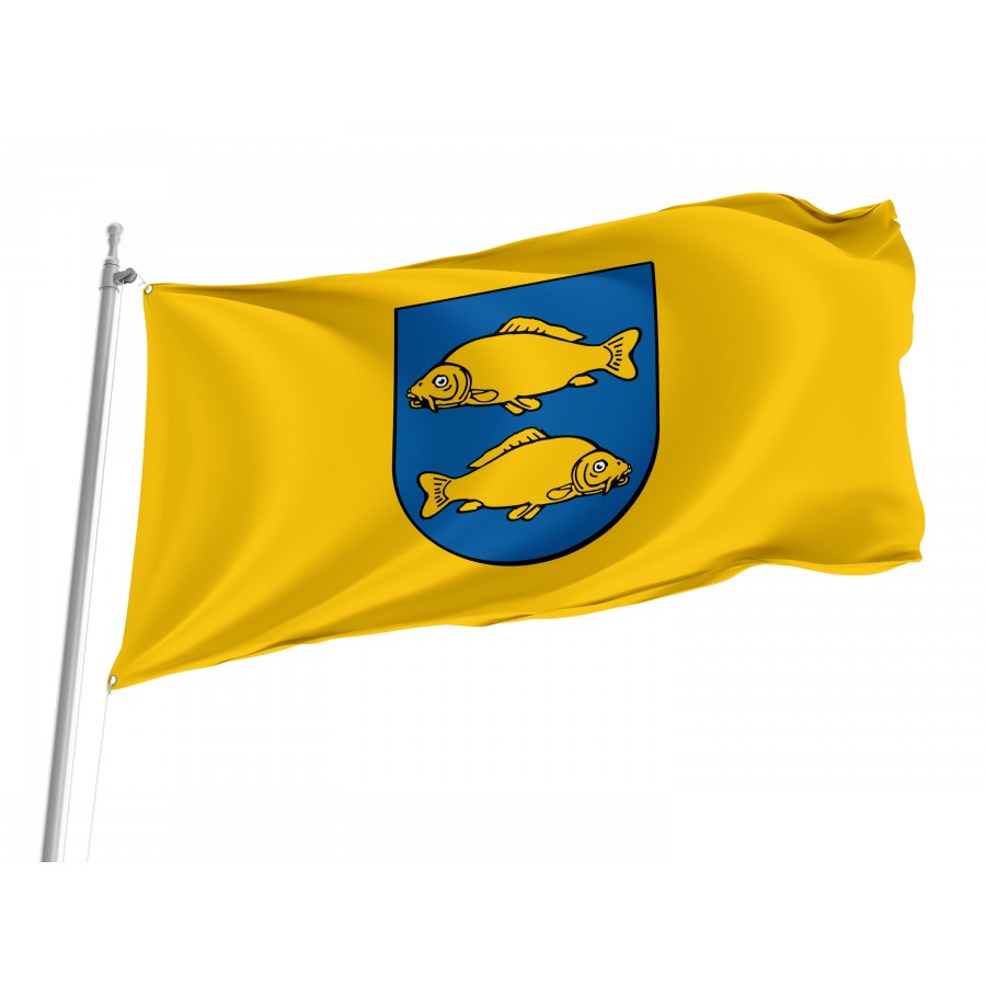 Flag Of Krasnystaw, Patriotic Flags, Unique Design Print, Flags For Indoor & Outdoor Use - High Quality Poland for Indoor and Outdoor Use