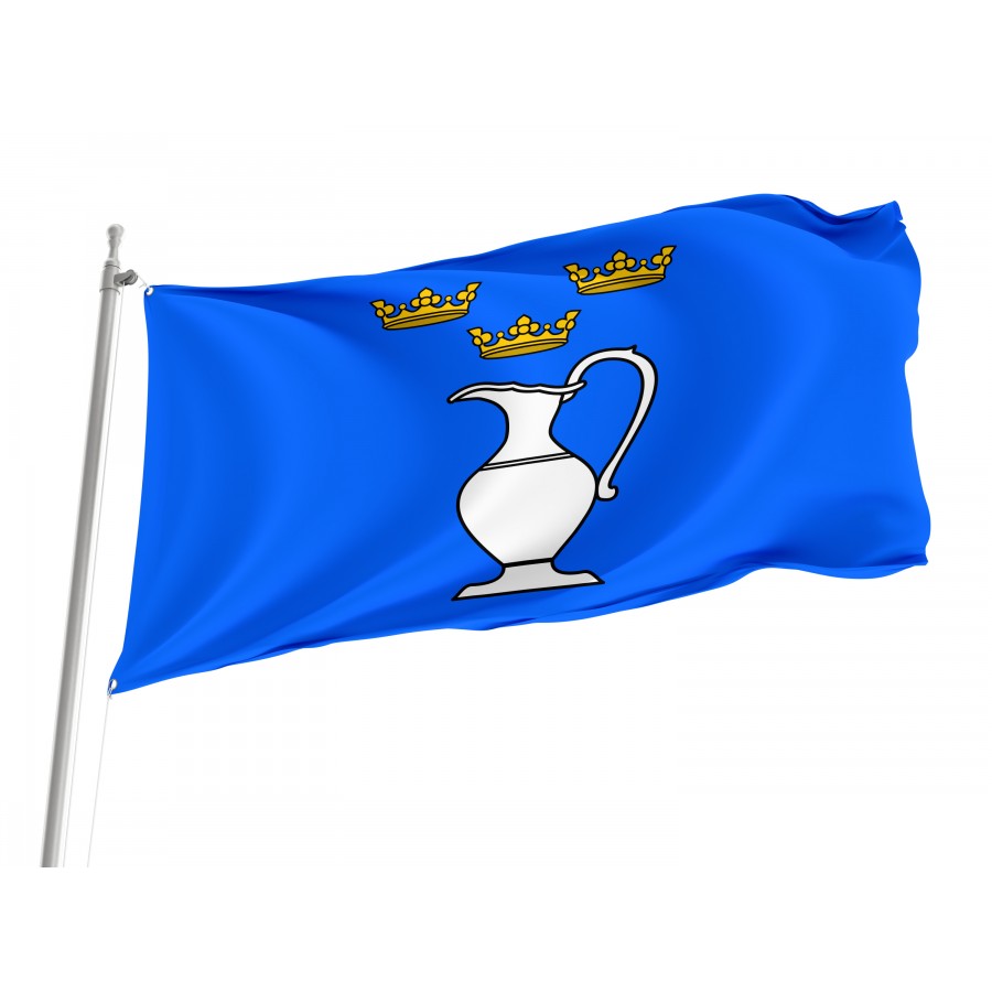 Flag Of Krynica-Zdroj, Patriotic Flags, Unique Design Print, Flags For Indoor & Outdoor Use - High Quality Poland for Indoor and Outdoor Use