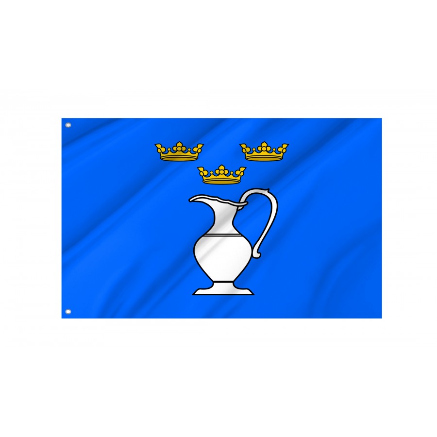 Flag Of Krynica-Zdroj, Patriotic Flags, Unique Design Print, Flags For Indoor & Outdoor Use - High Quality Poland for Indoor and Outdoor Use