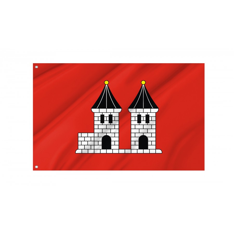 Flag Of Ksiaz Wielkopolski, Patriotic Flags, Unique Design Print, Flags For Indoor & Outdoor Use - High Quality Poland for Indoor and Outdoor Use