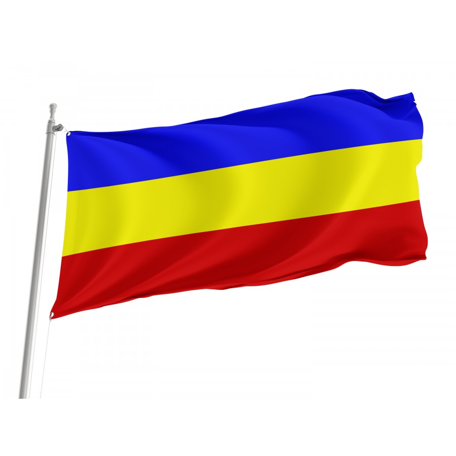 Flag Of Kunow, Patriotic Flags, Unique Design Print, Flags For Indoor & Outdoor Use - High Quality Poland for Indoor and Outdoor Use